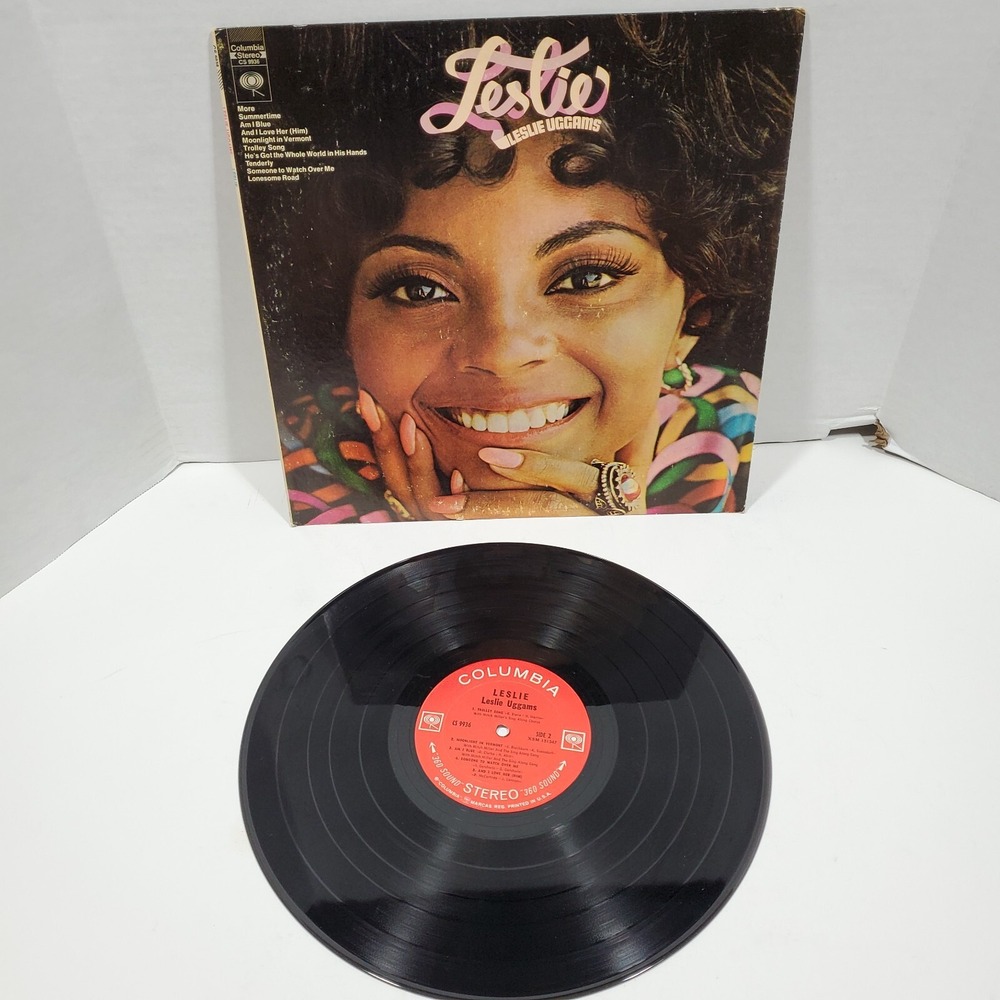 Leslie Uggams: Leslie Columbia 1970 CS 9936 Vinyl Promo Copy Jazz VG+ VG+/VG+